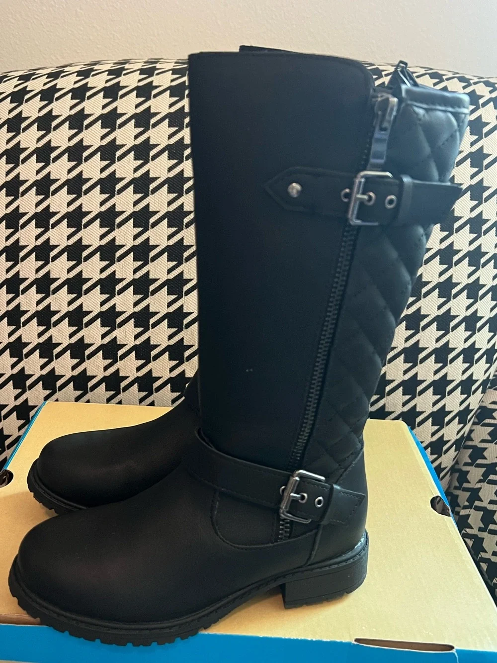 Thereabouts Girls Hailey Flat Heel Riding Boots-Size 13